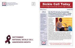 Sickle Cell Today - USA Health System