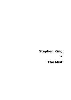 Stephen King - The Mist - John Oliver`s home on the Web!