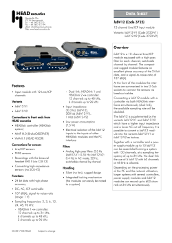 (Code 3723) HEADlab labV12-V1 (Code 3723-V1)