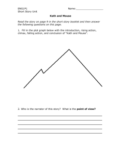 1P Short Story Question Sheets