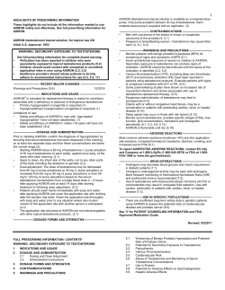 Prescribing Information