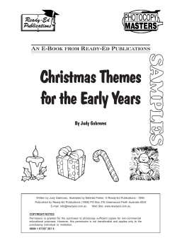 Christmas Themes for the Early Years