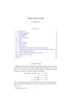 user guide - Ruhr-Universit&auml;t Bochum