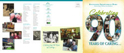 2014 Annual Report  - Rochester Presbyterian Home