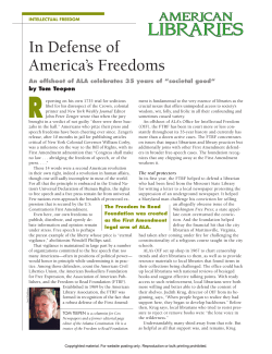 In Defense of America`s Freedoms