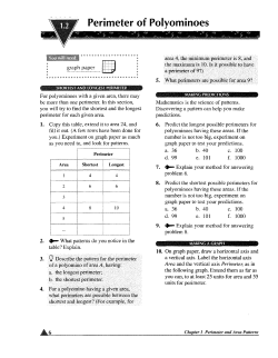 Perimeter of Polyominoes