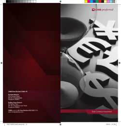 Dual Currency Investment