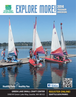 program brochure - Green Lake Crew