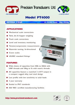 Model PT4000