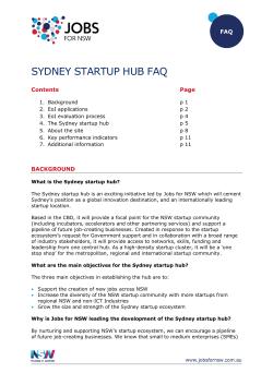 FAQs - Jobs for NSW
