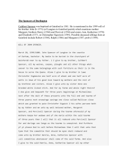 Spencer (of Langton)