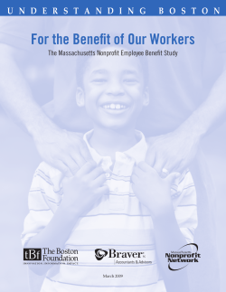 For the Benefit of Our Workers
