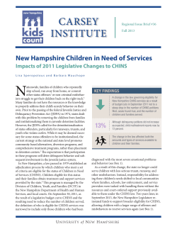 New Hampshire Children in Need of Services