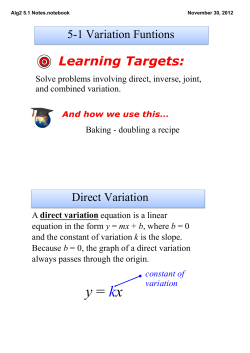 Alg2 5.1 Notes.notebook