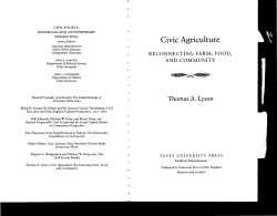 Civic Agriculture