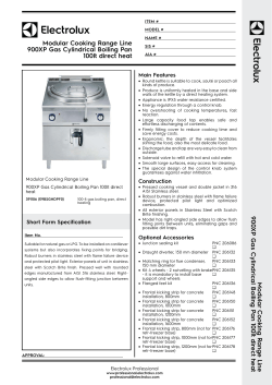 900XP Gas Cylindrical Boiling Pan 100lt direct heat