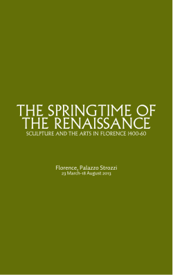 THE SPRINGTIME OF THE RENAISSANCE