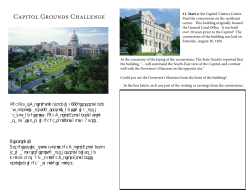 CAPITOL GROuNDS CHALLENGE