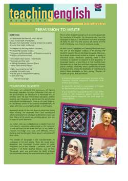 permission to write