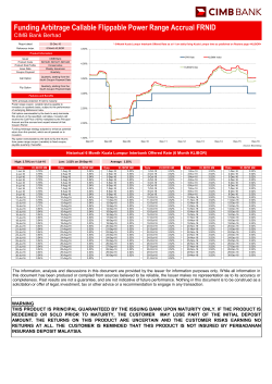 Funding Arbitrage Callable Flippable Power Range