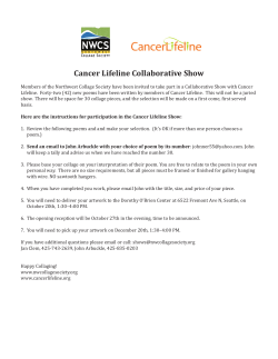 Cancer Lifeline Collaborative Show