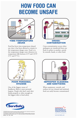 how food can become unsafe