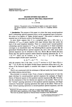 higher divided squares in second