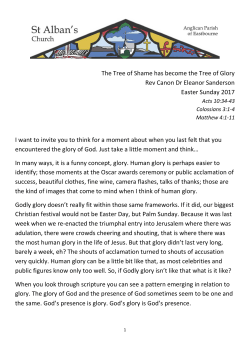 The Tree of Shame has become the Tree of Glory