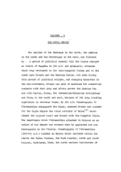 CHAPTER - V THE GUPTA PERIOD The decline of the Kush anas in
