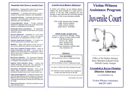 Juvenile Court - Dekalb County District Attorney