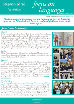 Junior newsletter 29th April 2016 View Newsletter