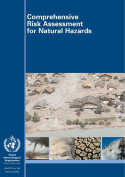 Comprehensive Risk Assessment for Natural Hazards