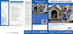 Build your dog a kennel Build your dog a kennel