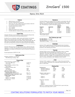 technical data sheet