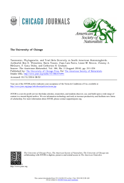 Taxonomic, Phylogenetic, and Trait Beta Diversity in South