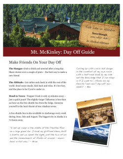 Mt. McKinley: Day Off Guide