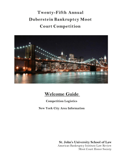 NYC Guide 2012 - St. John`s University