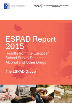 ESPAD Report 2015