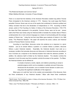 Teaching American Literature: A Journal of Theory and