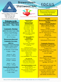 focus for our community united we stand