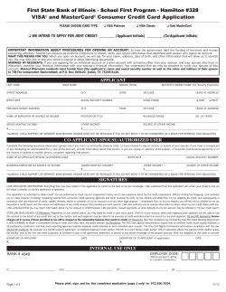 Apply for School First Card