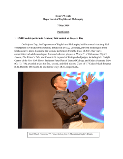 Dean`s Weekly 7MAY2014 SK