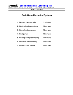Sound Mechanical Consulting, Inc.