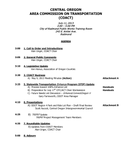 central oregon area commission on transportation