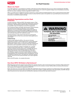 Arc Flash Protection