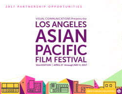Los Angeles Asian Pacific Film Festival: Presented by Visual