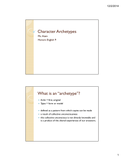 Archetypes - Mahtomedi High School