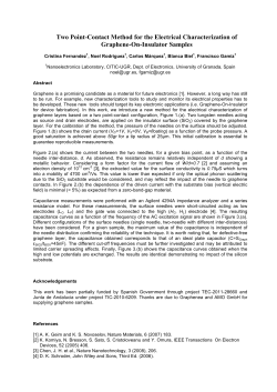 Two Point-Contact Method for the Electrical Characterization of