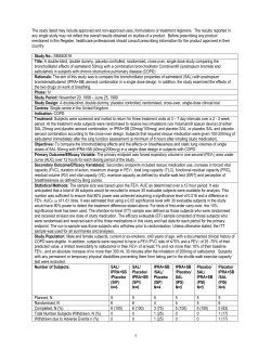 to view result summary - GSK Clinical Study Register