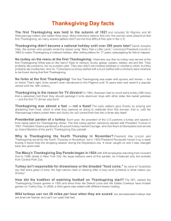 Thanksgiving Day facts